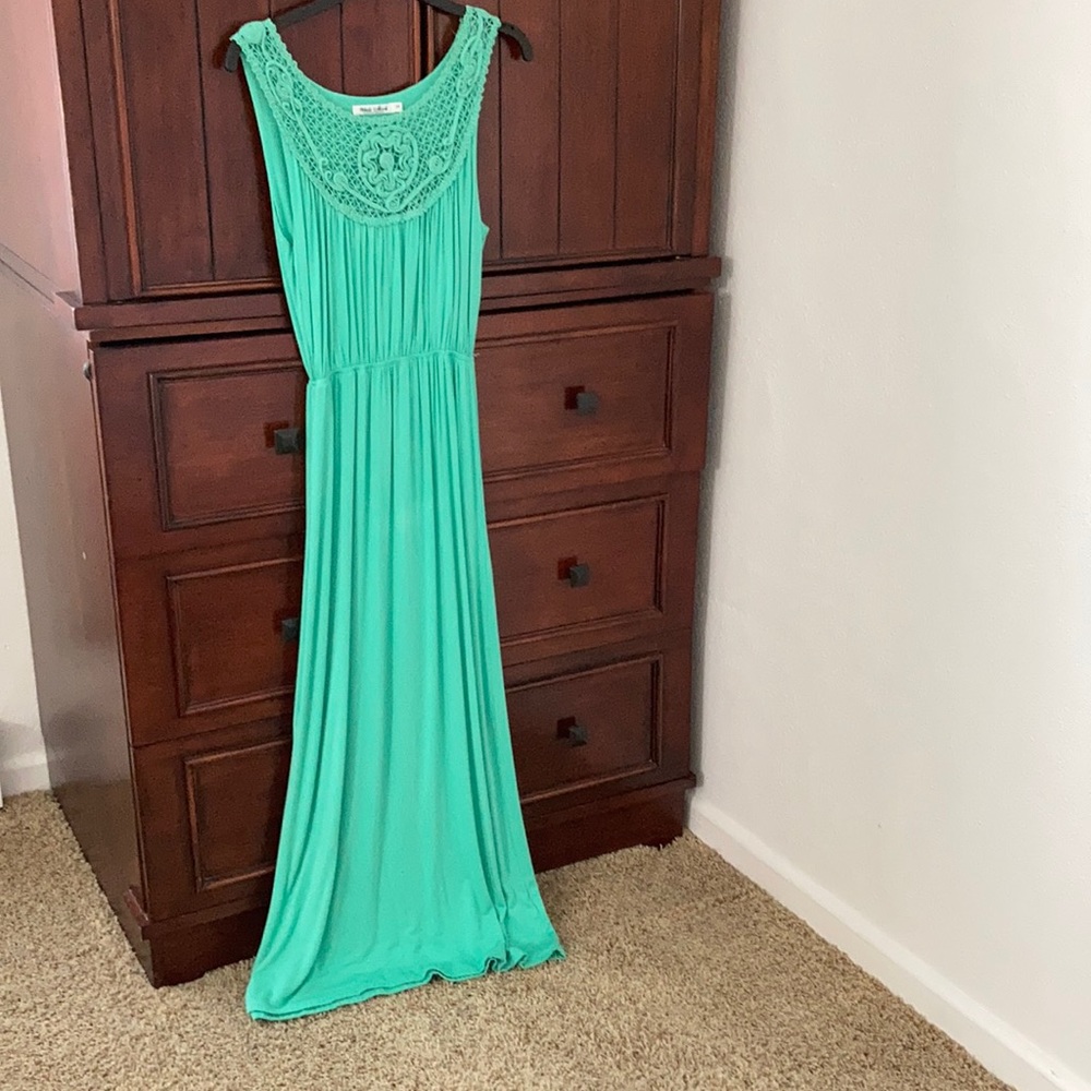 Size small Pale Green Summer Maxi Dress